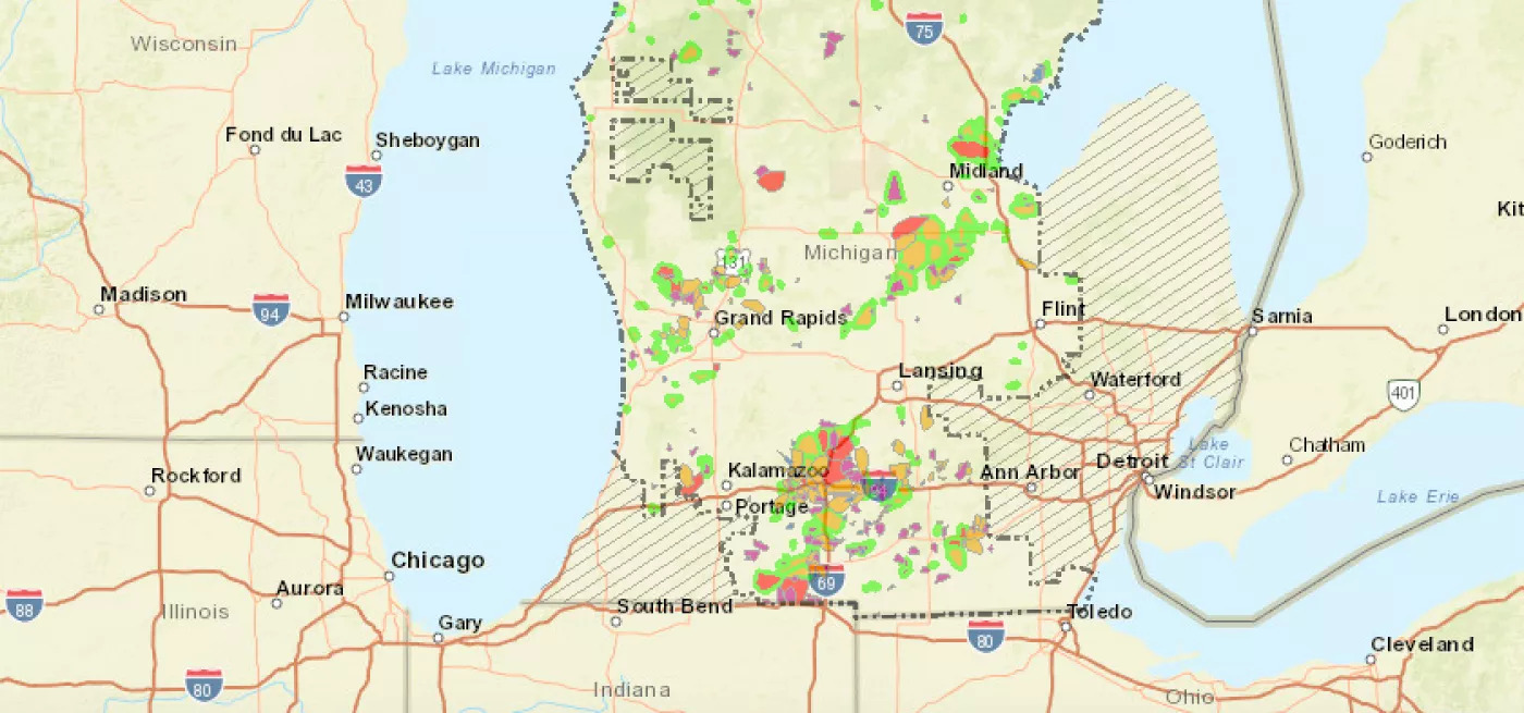 consumers energy outage
