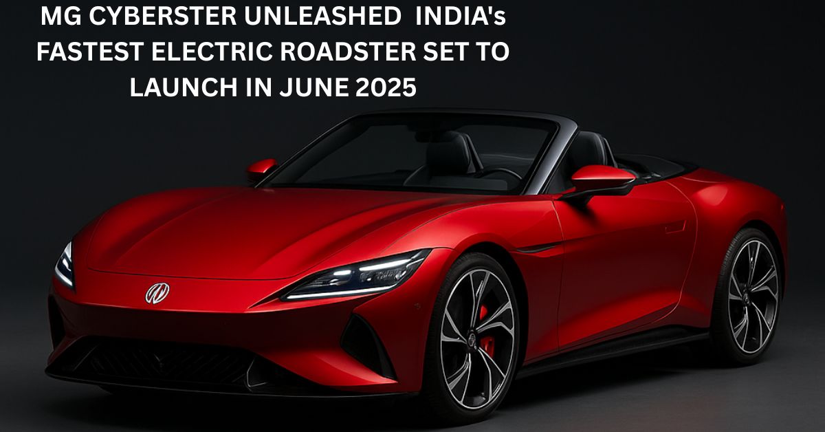 MG Cyberster Unleashed India’s Fastest Electric Roadster 2025