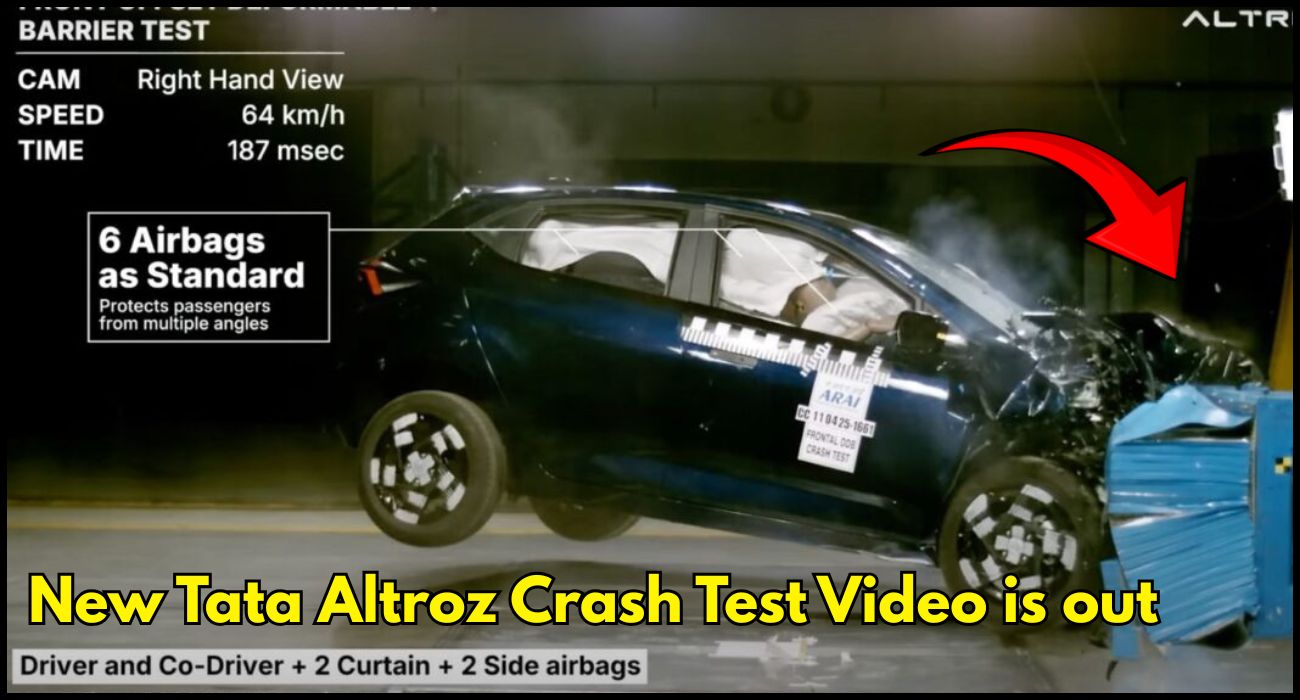 New Tata Altroz Crash Test Video is out