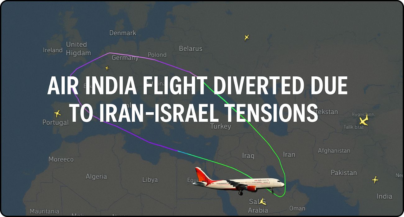 Air India flight diverted