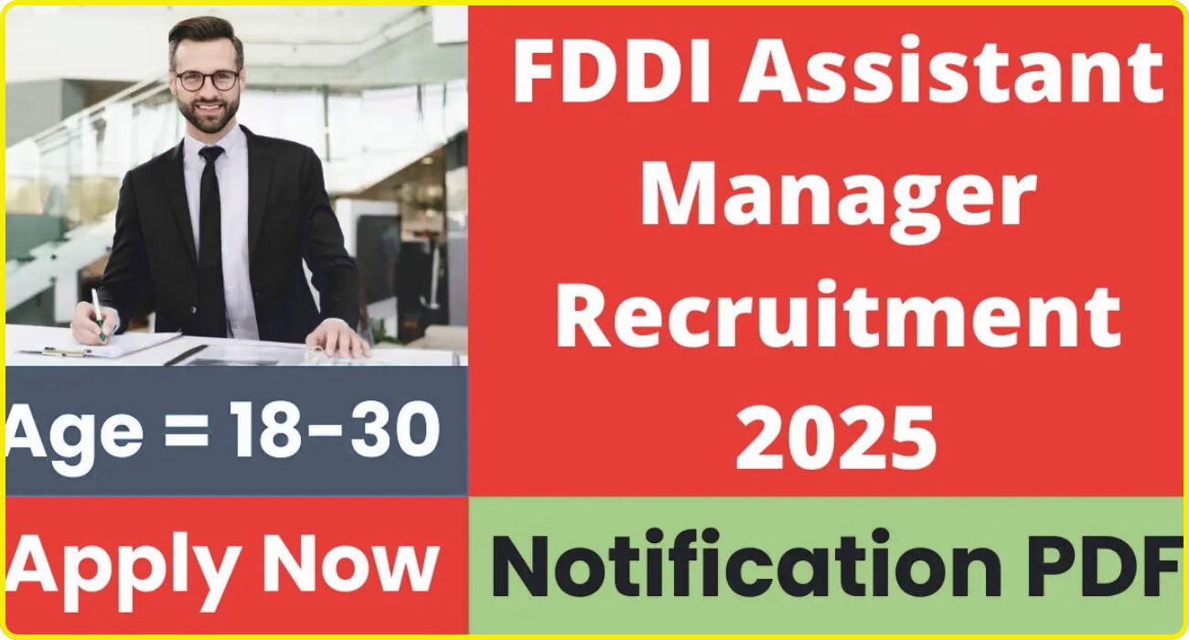 FDDI Recruitment 2025