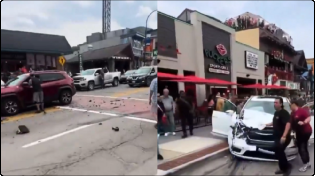 Gatlinburg Tennessee Multi-Vehicle Crash
