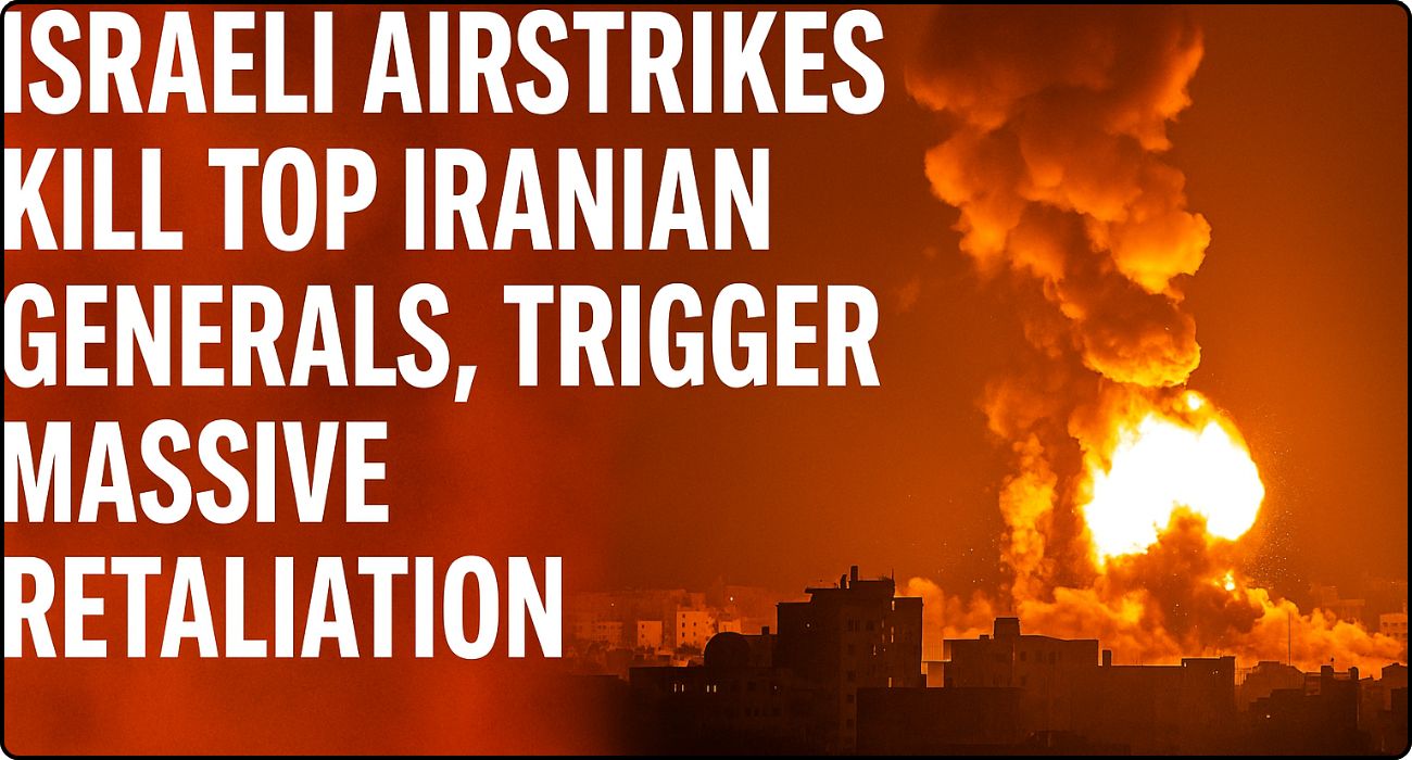 Israeli airstrikes kill Iranian generals