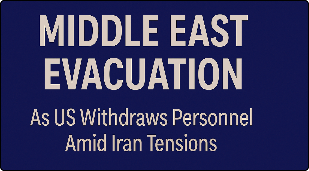 Middle East evacuation
