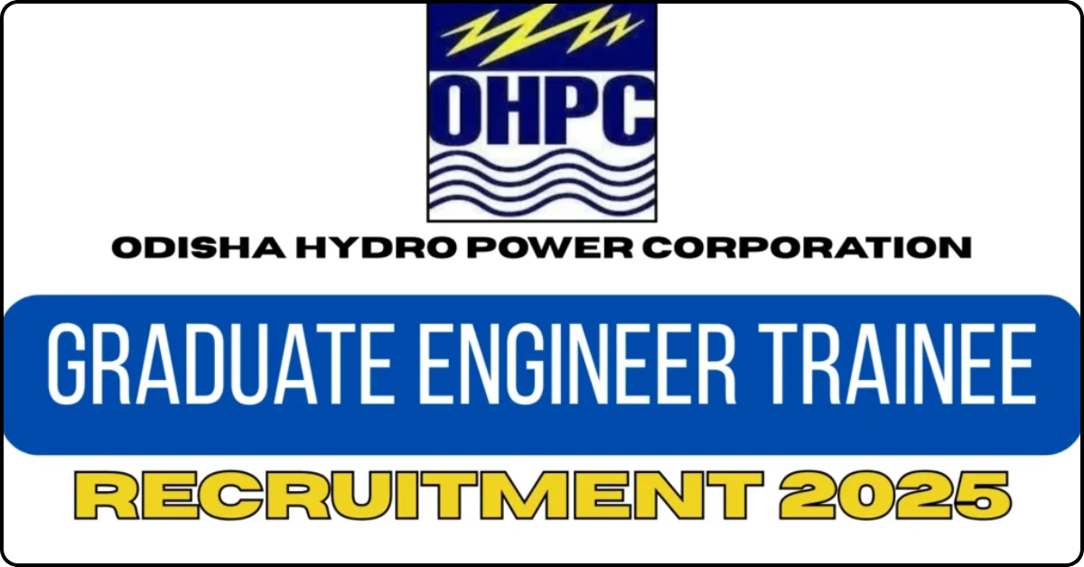 OHPC GET Recruitment 2025