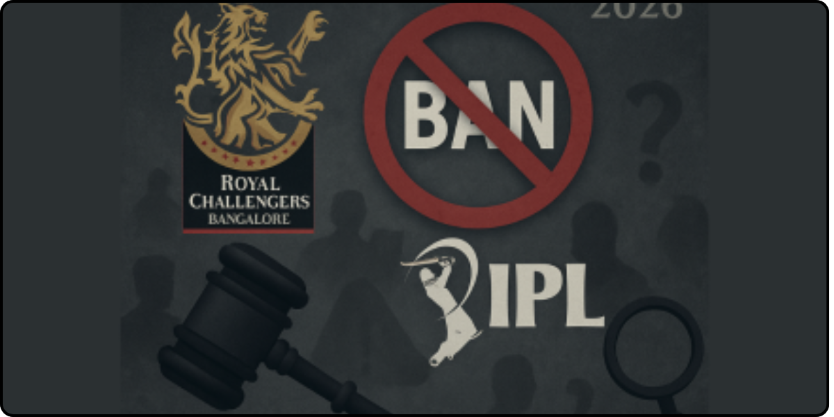 RCB IPL 2026 Ban Shocking