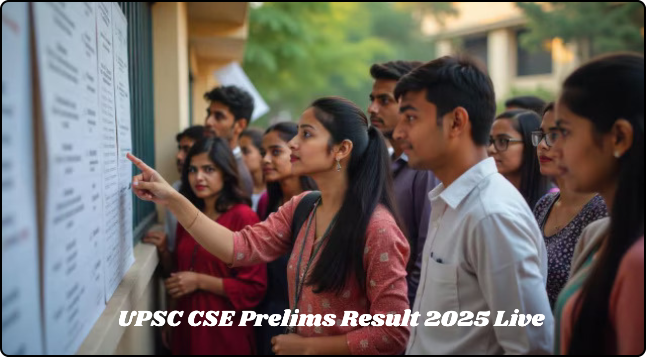UPSC CSE Prelims Result 2025