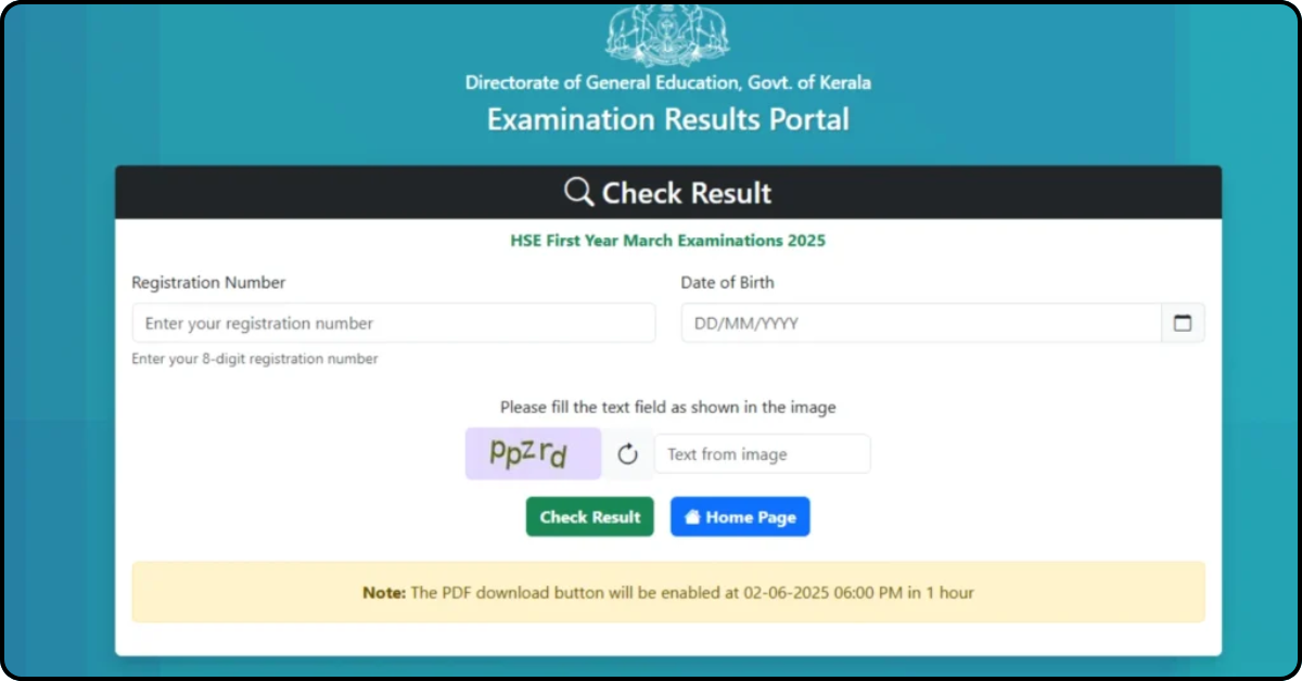 Kerala Plus One Result 2025
