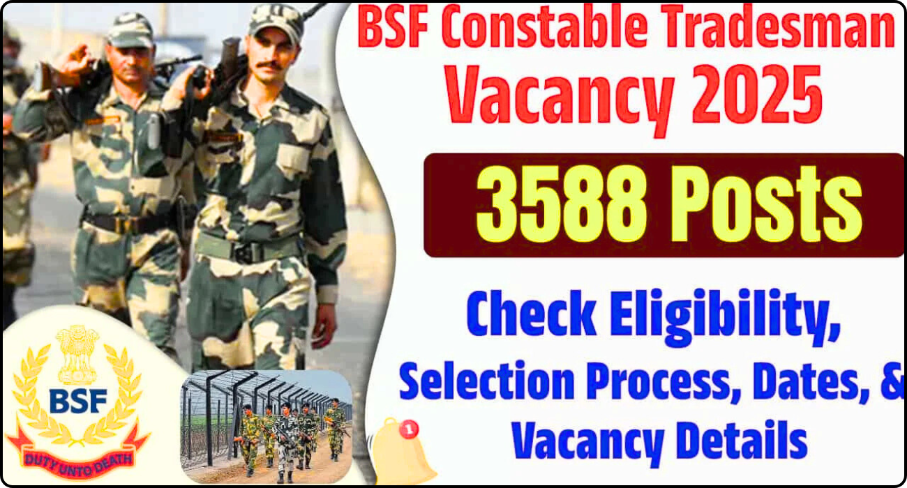 BSF Constable Bharti 2025