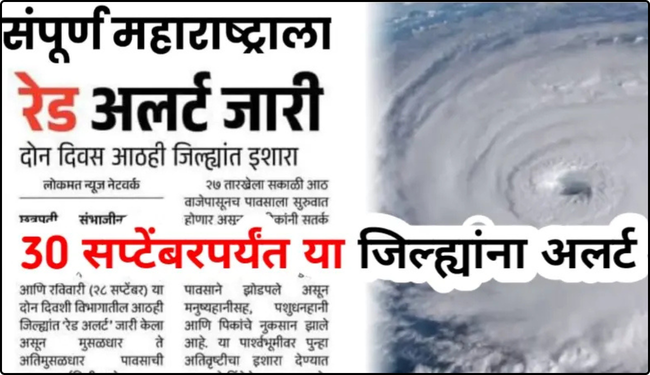 Maharashtra Rain Alert