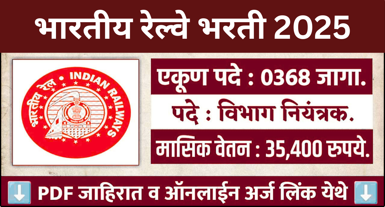 RRB Section Controller Bharti 2025